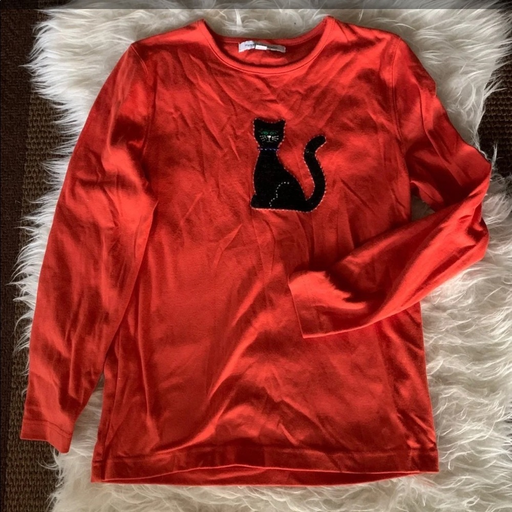 Halloween cat top